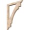 Ekena Millwork Merced Traditional Smooth Bracket, Douglas Fir, 3 1/2"W x 36"D x 48"H BKT04X36X48MRC01SDF - alternate 1